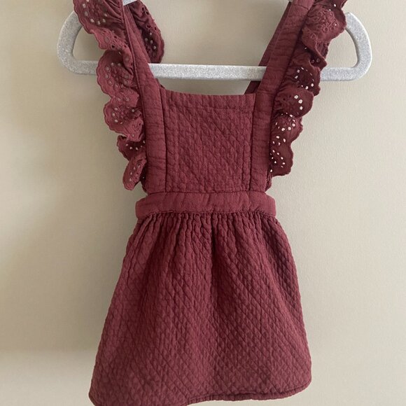 Zara Pinafore Toddler Dress - Picture 1 of 3